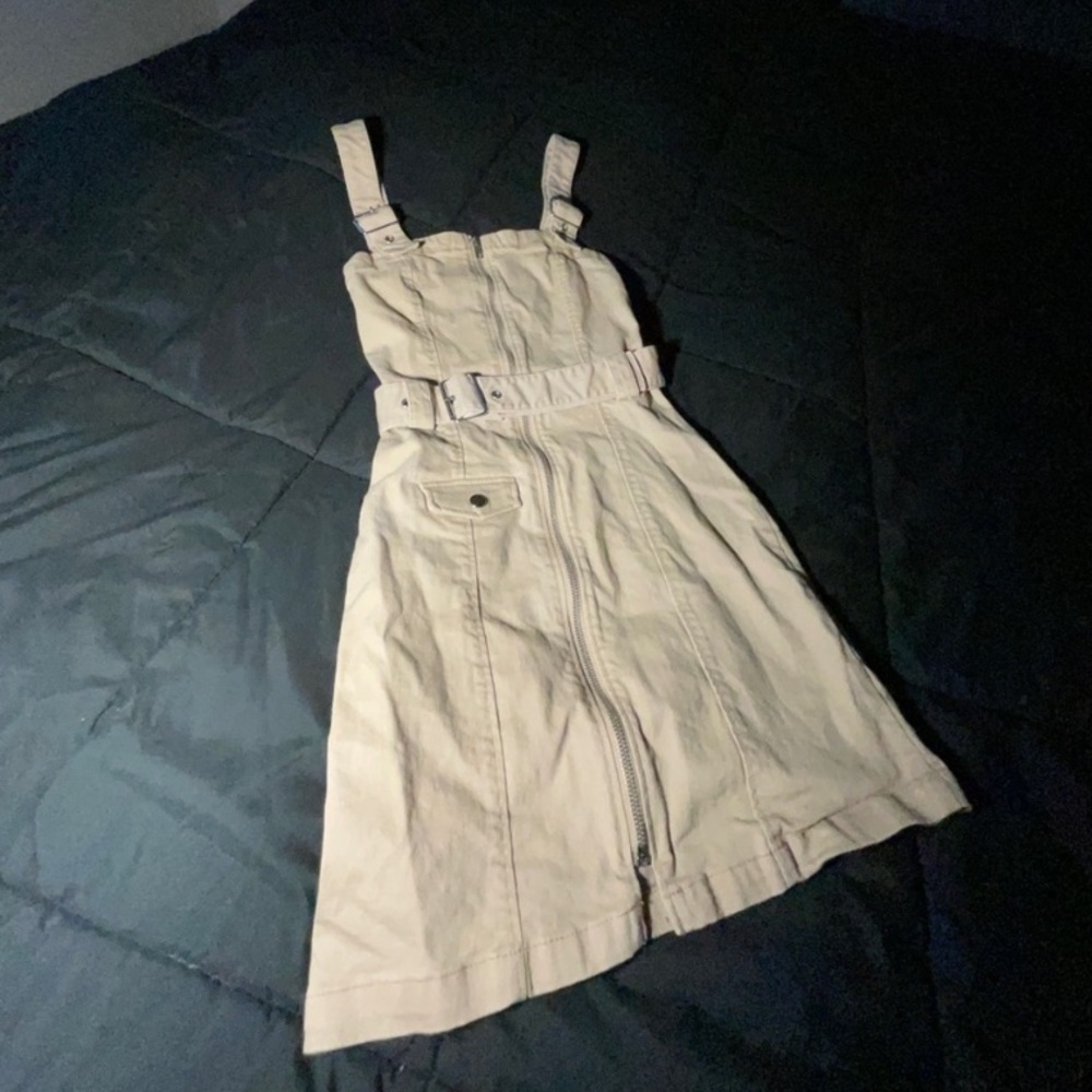 Cute Khaki Bodycon Dress